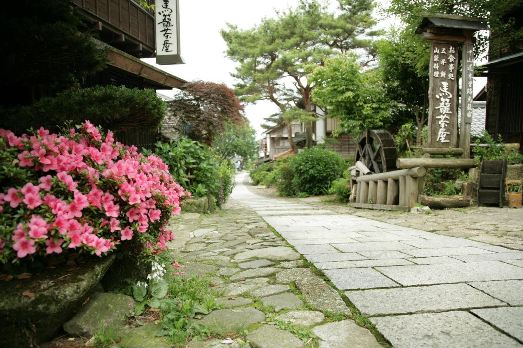 Magome Chaya Hotel Nakacugava Kültér fotó